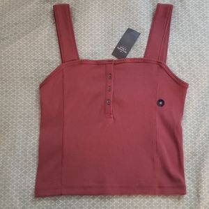 TWO Abercrombie & Fitch crop tops